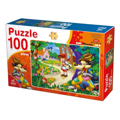 Puzzle Deico-Games-76557 Le Petit Chaperon Rouge