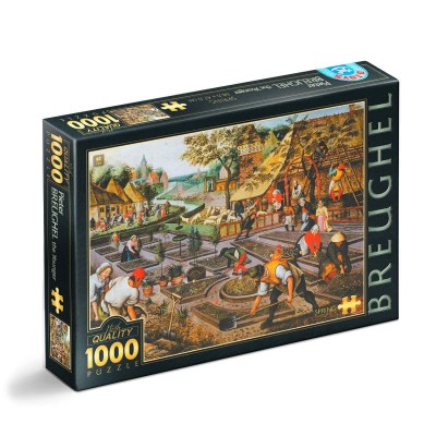 Puzzle Dtoys-66947 Brueghel Pieter le Jeune - Printemps