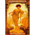 Puzzle  Dtoys-69474 Poster vintage - Champagne Pommery et Greno