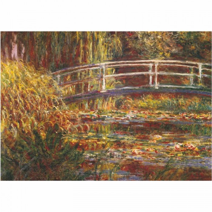 Puzzle DToys-69658 Monet Claude - Le pont japonais