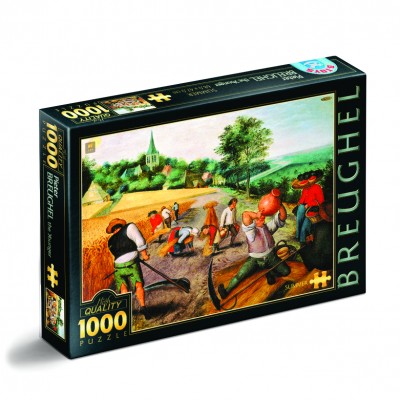 Puzzle DToys-70029 Brueghel Pieter le Jeune - Eté