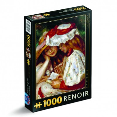 Puzzle Dtoys-70289 Renoir Auguste - Deux Jeunes Filles Lisant