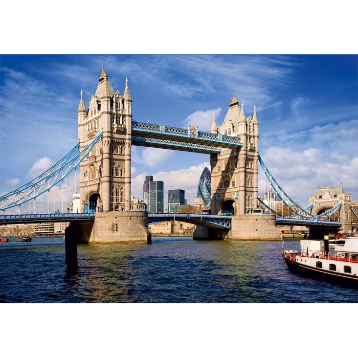 Puzzle  DToys-70609 Royaume-Uni - Londres : Tower Bridge