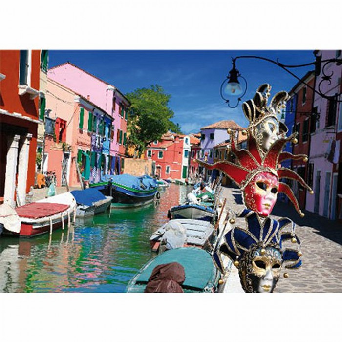 Puzzle DToys-70814 Burano - Italie