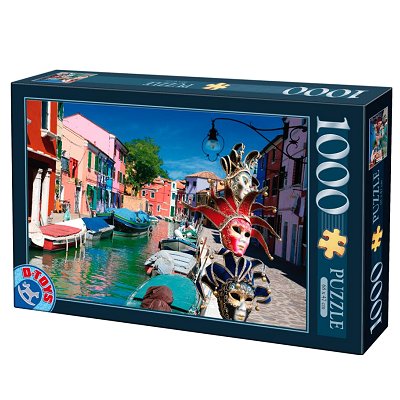 Puzzle DToys-70814 Burano - Italie