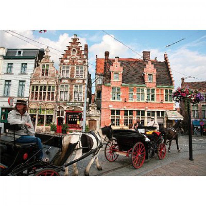 Puzzle DToys-70821 Belgique - Gent