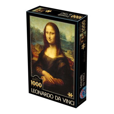 Puzzle Dtoys-72689 Léonard De Vinci : Mona Lisa, La Joconde