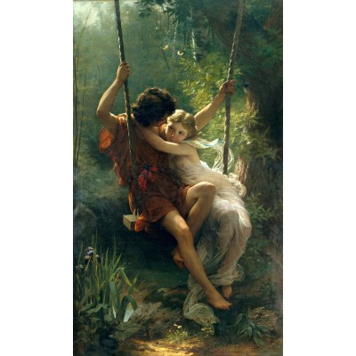 Puzzle Dtoys-72740 Pierre-Auguste Cot: Le Printemps, 1873