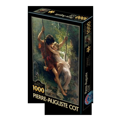 Puzzle Dtoys-72740 Pierre-Auguste Cot: Le Printemps, 1873