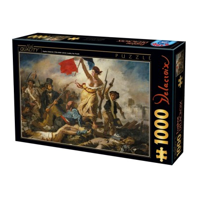 Puzzle Dtoys-73808 Delacroix Eugène - La Liberté Guidant le Peuple