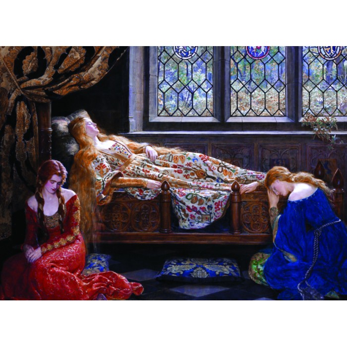 Puzzle Dtoys-73822 John Collier - The Sleeping Beauty