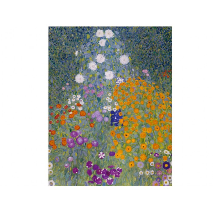 Puzzle  Dtoys-74546 Gustav Klimt : Jardin Fleuri