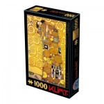 Puzzle  Dtoys-74560 Gustav Klimt : L'Accomplissement