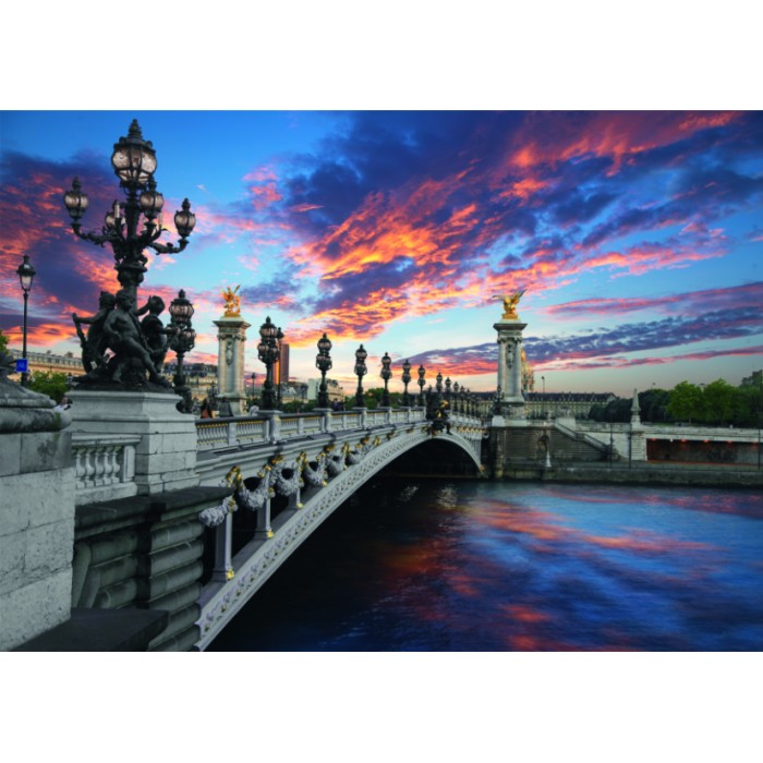 Puzzle  Dtoys-74744 Pont Alexandre III, Paris