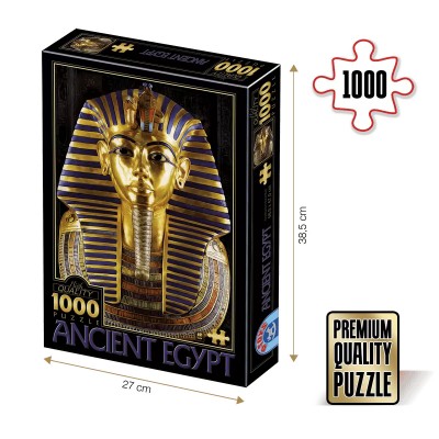 Puzzle DToys-74836 Egypte ancienne - Masque de Toutankhamon