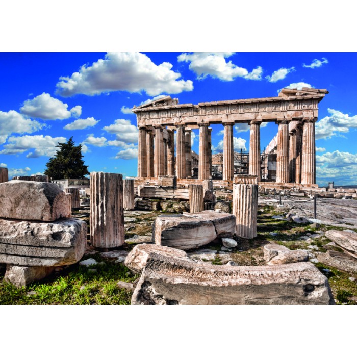 Puzzle  Dtoys-74867 Discover Europe - Acropolis