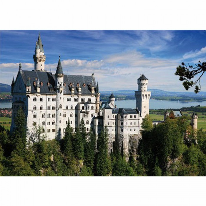 Puzzle  DToys-75307 Allemagne - Château de Neuschwanstein