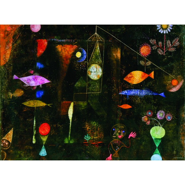 Puzzle Dtoys-77424 Klee Paul : Fish Magic