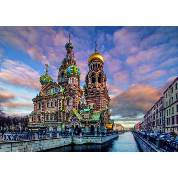 Puzzle  Dtoys-77776 Church of the Savior on Blood - Saint Petersbourg