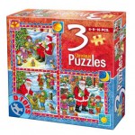   Contes de Noël : 3 Puzzles de Noël