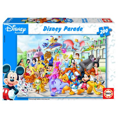Puzzle Educa-13289 Disney Parade : Le défilé