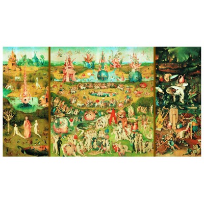 Puzzle Educa-14831 Bosch - Le jardin des délices