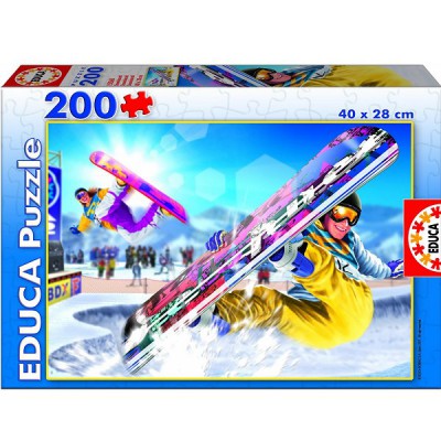 Puzzle Educa-15268 Snowboard