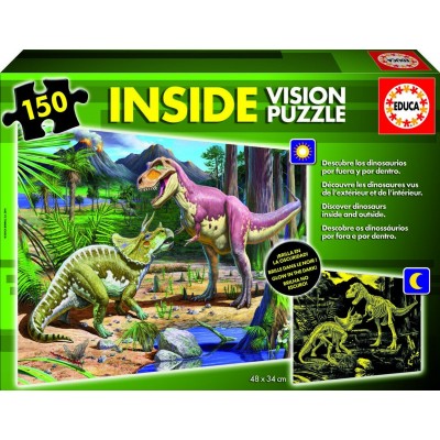 Puzzle Educa-15897 Dinosaures