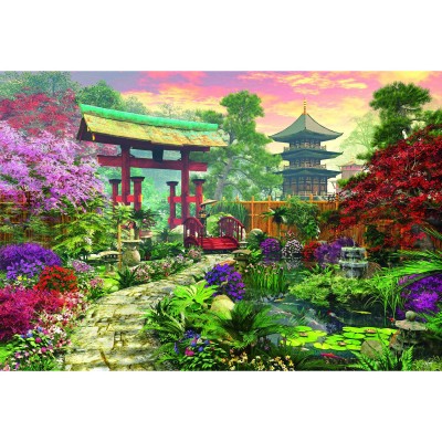 Puzzle Educa-16019 Jardin Japonais