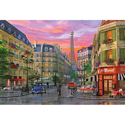 Puzzle Educa-16022 Davison : Rue de Paris