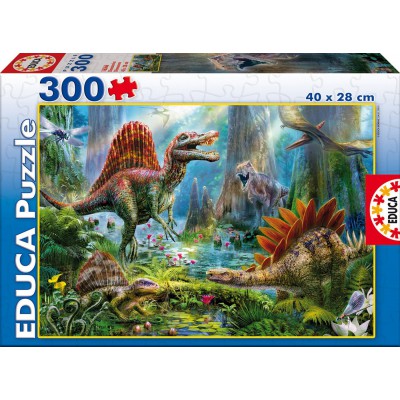 Puzzle Educa-16366 Dinosaures