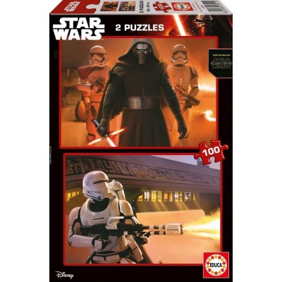 Educa-16521 2 Puzzles - Star Wars
