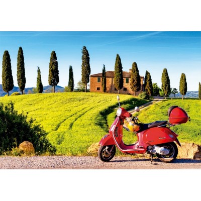 Puzzle Educa-17121 Scooter in Toscana