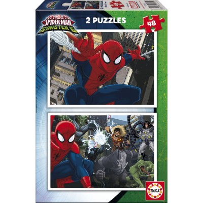 Educa-17170 2 Puzzles - Spider-Man