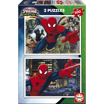 Educa-17171 2 Puzzles - Spider-Man