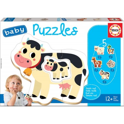 Educa-17574 5 Baby Puzzles