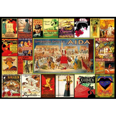 Puzzle Educa-17676 Opera Collage