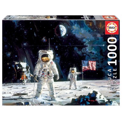 Puzzle Educa-18459 First Men on the Moon