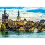 Puzzle  Educa-18504 Vue de Prague