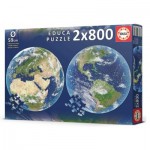  Educa-19039 2 Puzzles - Planète Terre
