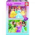   2 Puzzles - Disney Princess