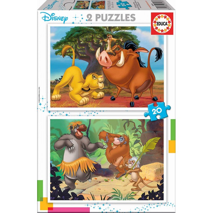   2 Puzzles - Disney