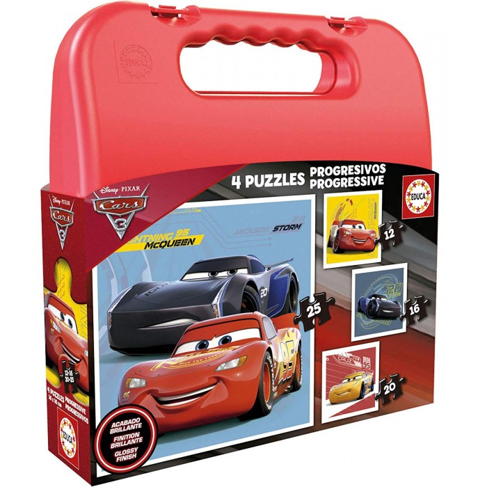   4 Puzzles - Cars 3