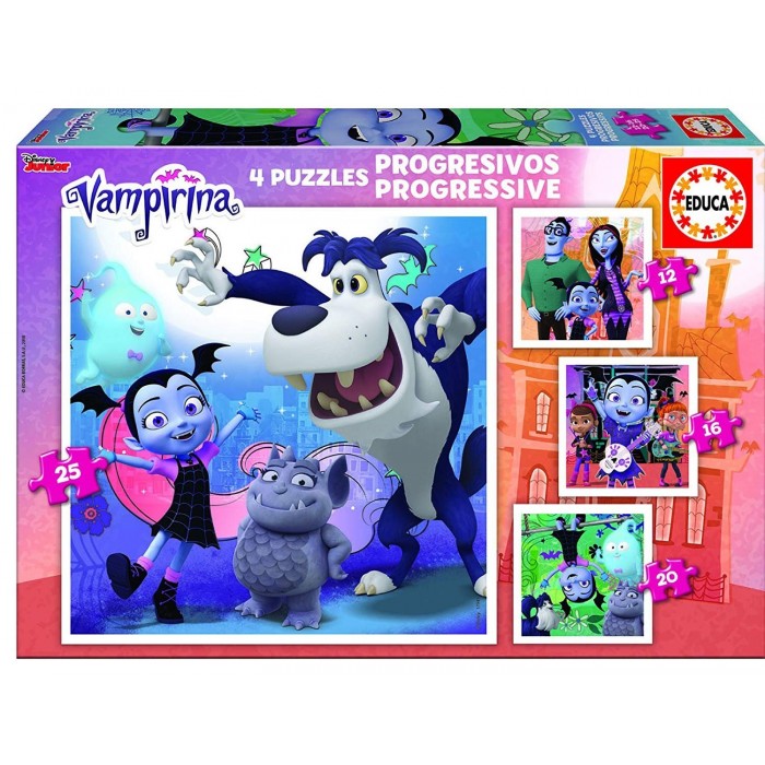   4 Puzzles - Disney Vampirina