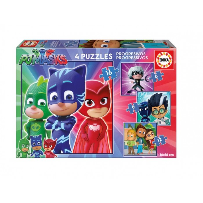   4 Puzzles - PJ Masks