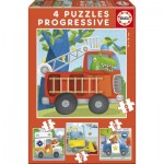   4 Puzzles - Rescue Patrol