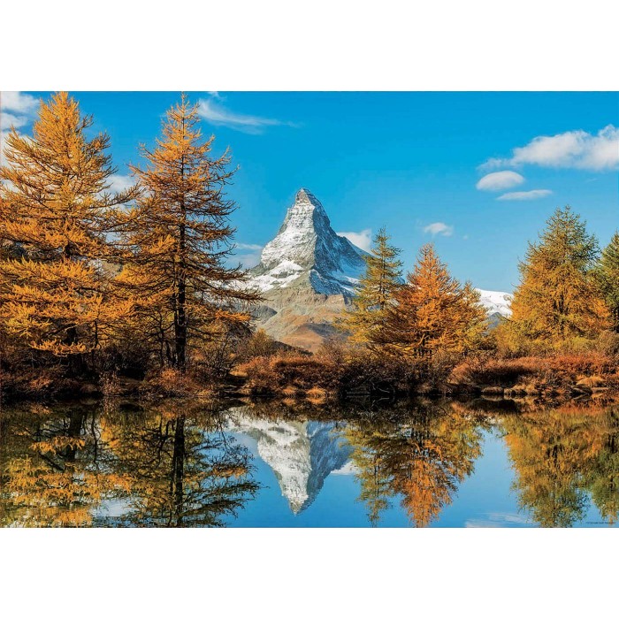 Puzzle   Hauteurs du Cervin en Automne