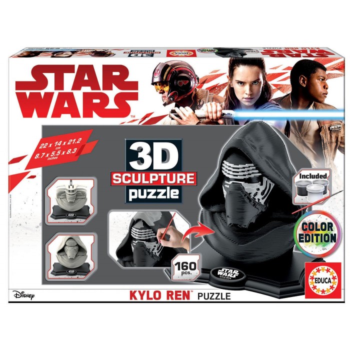   Puzzle Sculpture 3D - Star Wars Kylo Ren