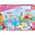 Puzzle   Superpack 4 in 1 - Disney Princess