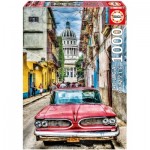 Puzzle   Vintage Car in Old Havana